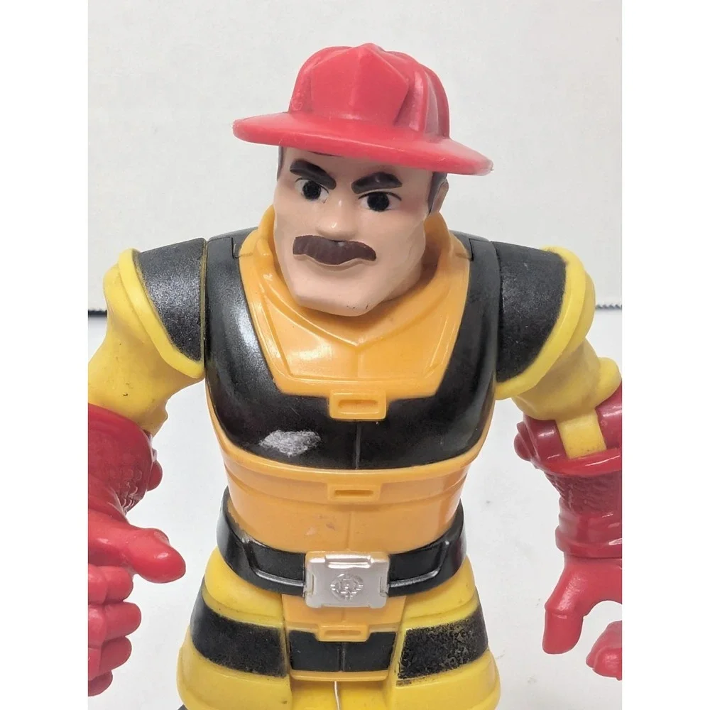 Fisher Price Rescue Heroes Firefighter Figures Lot Billy Blazes 6